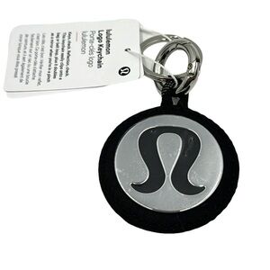 Lululemon Logo Bag Charm & Key Chain